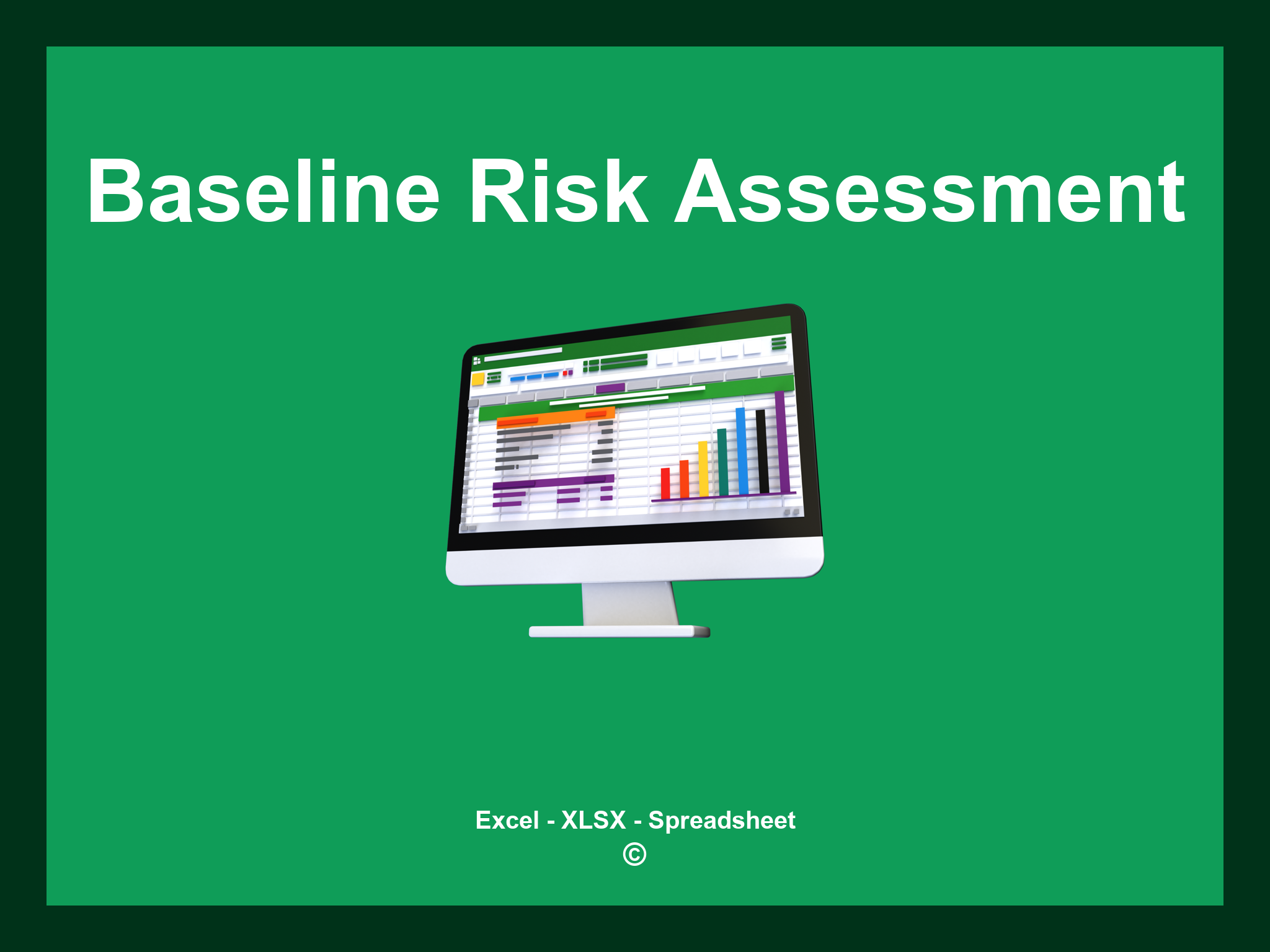 Baseline Risk Assessment Template Excel
