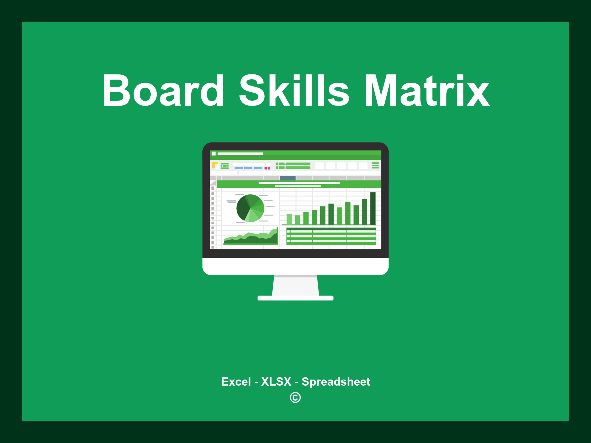 Board Skills Matrix Template Excel