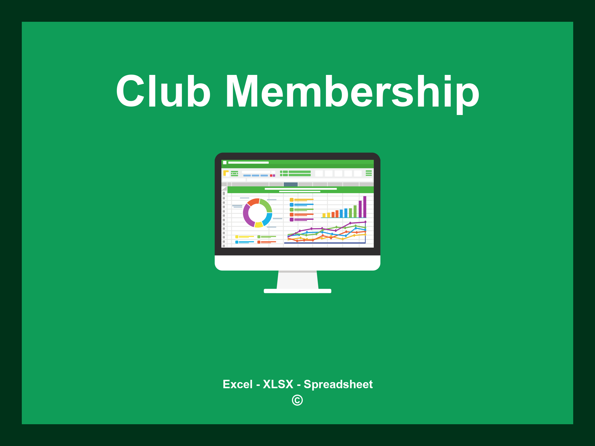 Club Membership Excel Template