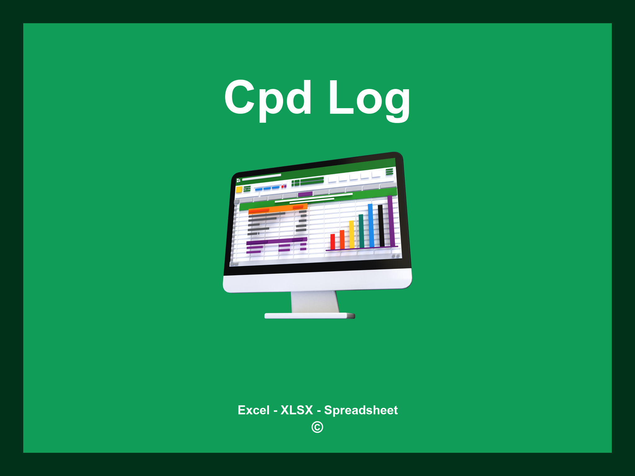 Cpd Log Template Excel