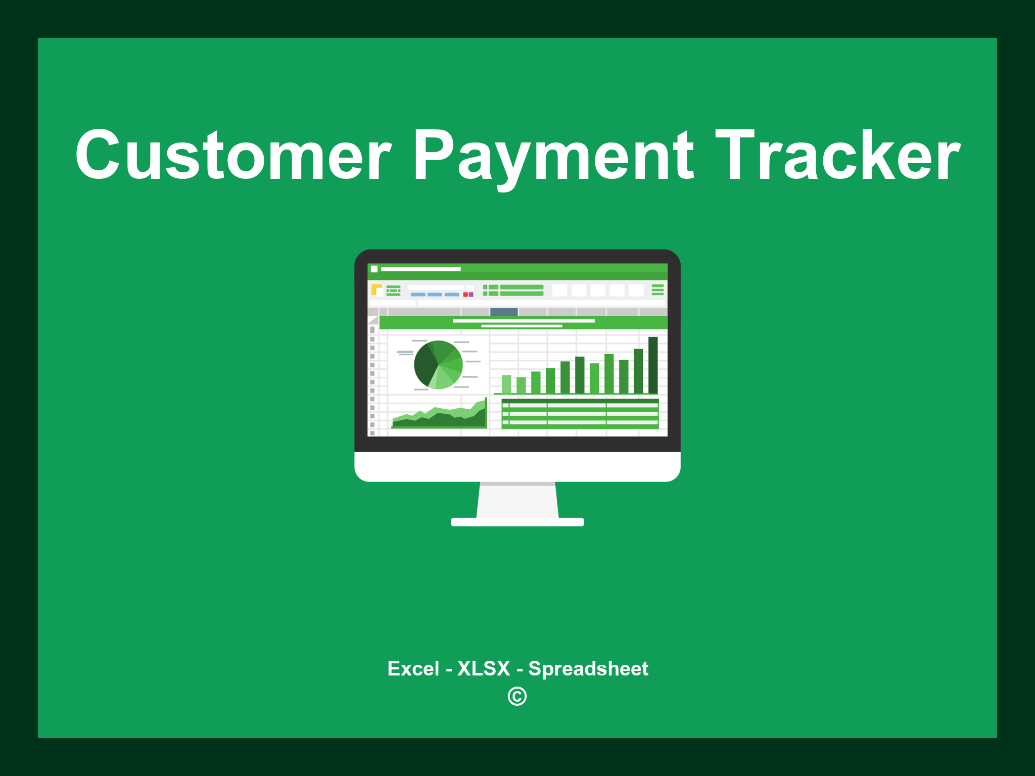 Customer Payment Tracker Excel Template