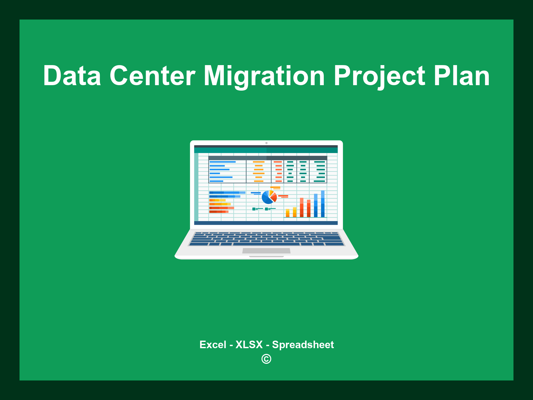 Data Center Migration Project Plan Template Excel