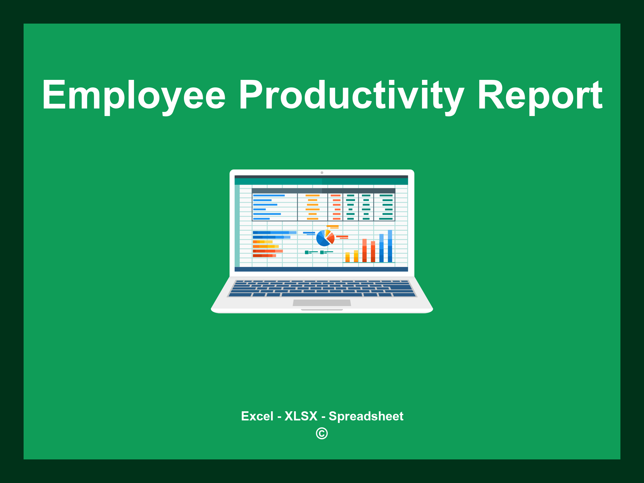 Employee Productivity Report Template Excel