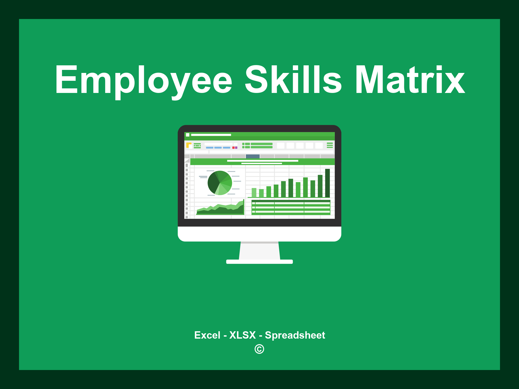 Employee Skills Matrix Template Excel