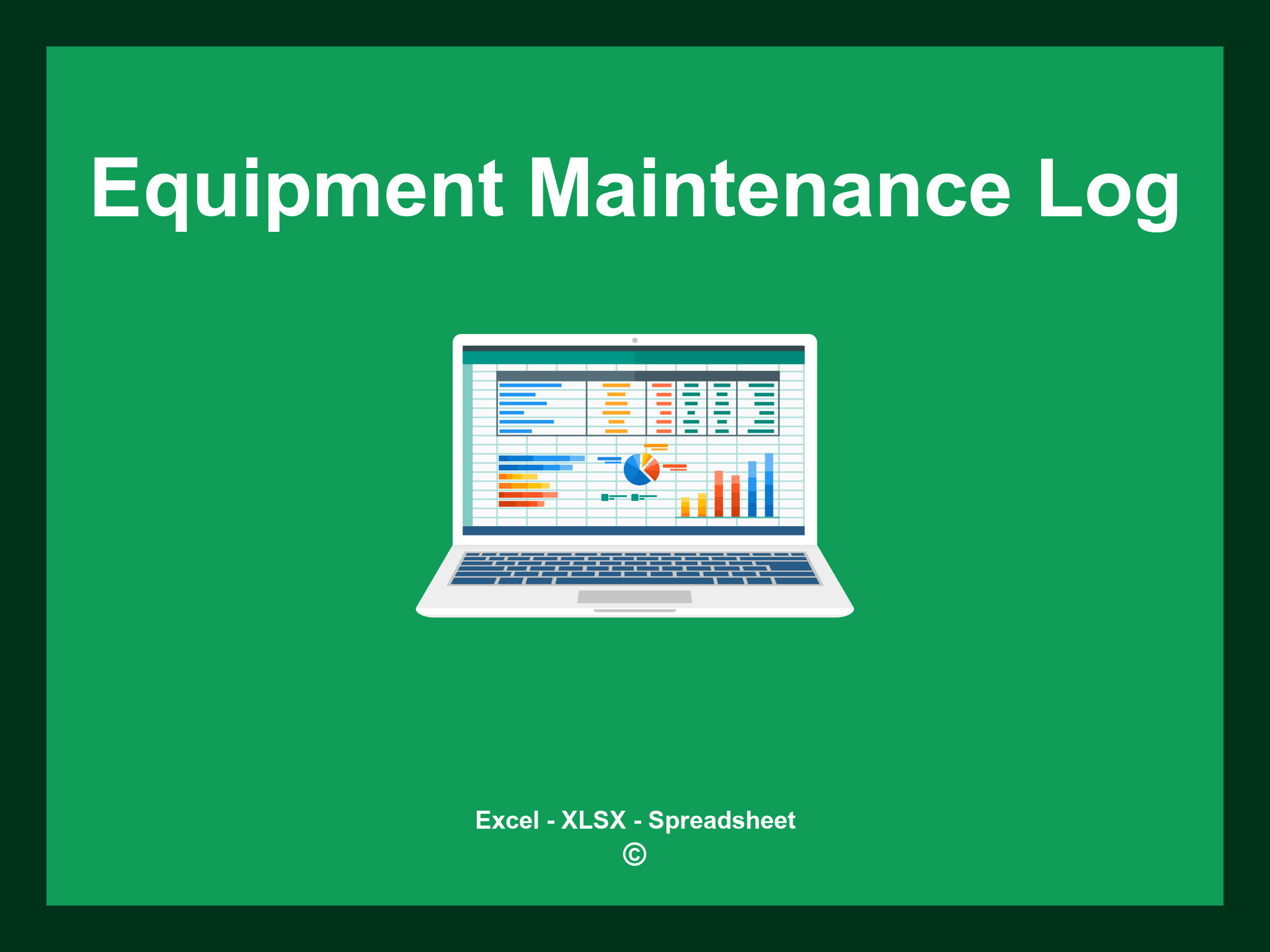 Equipment Maintenance Log Template Excel