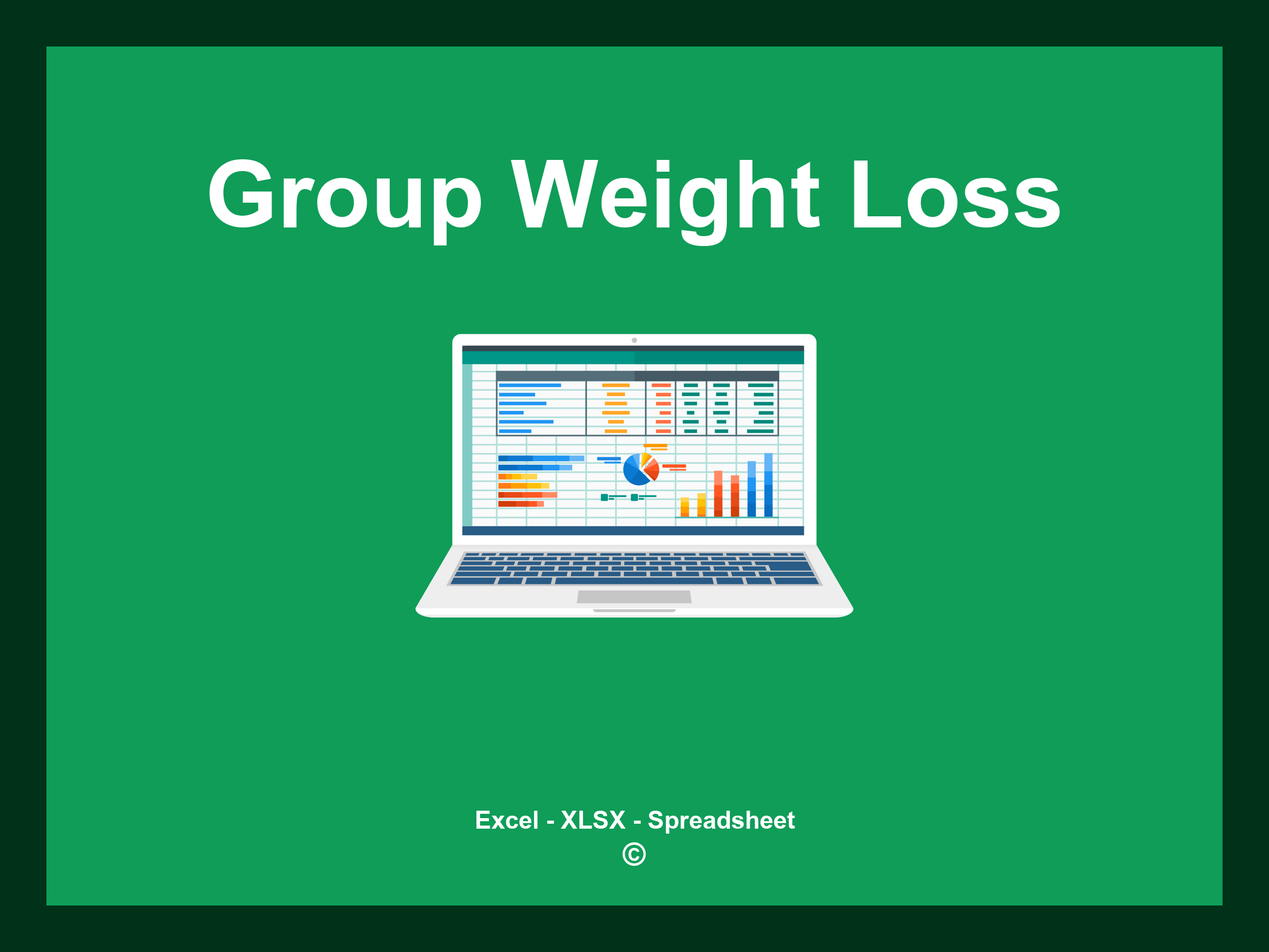 Group Weight Loss Spreadsheet Template Excel