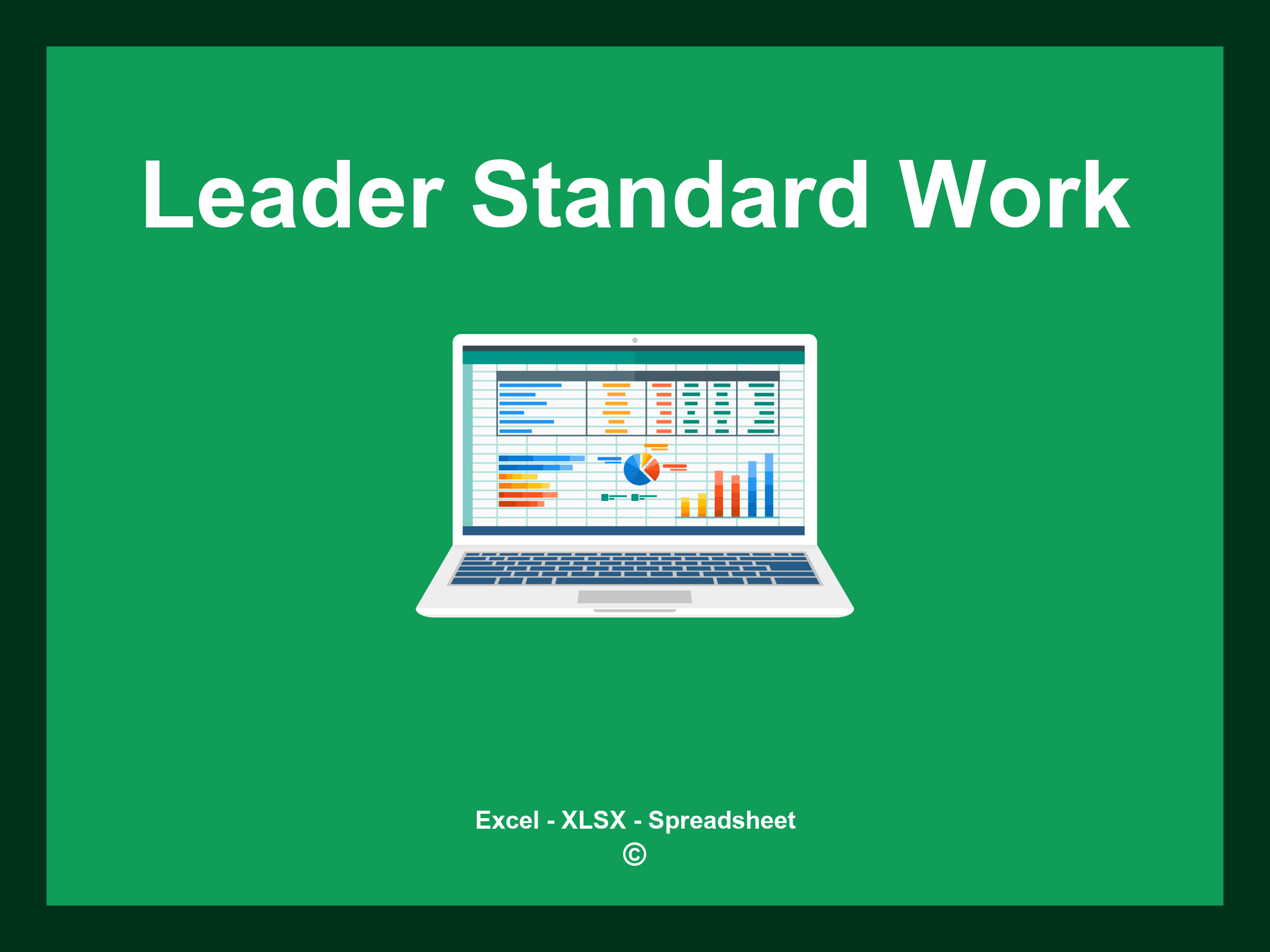 Leader Standard Work Template Excel