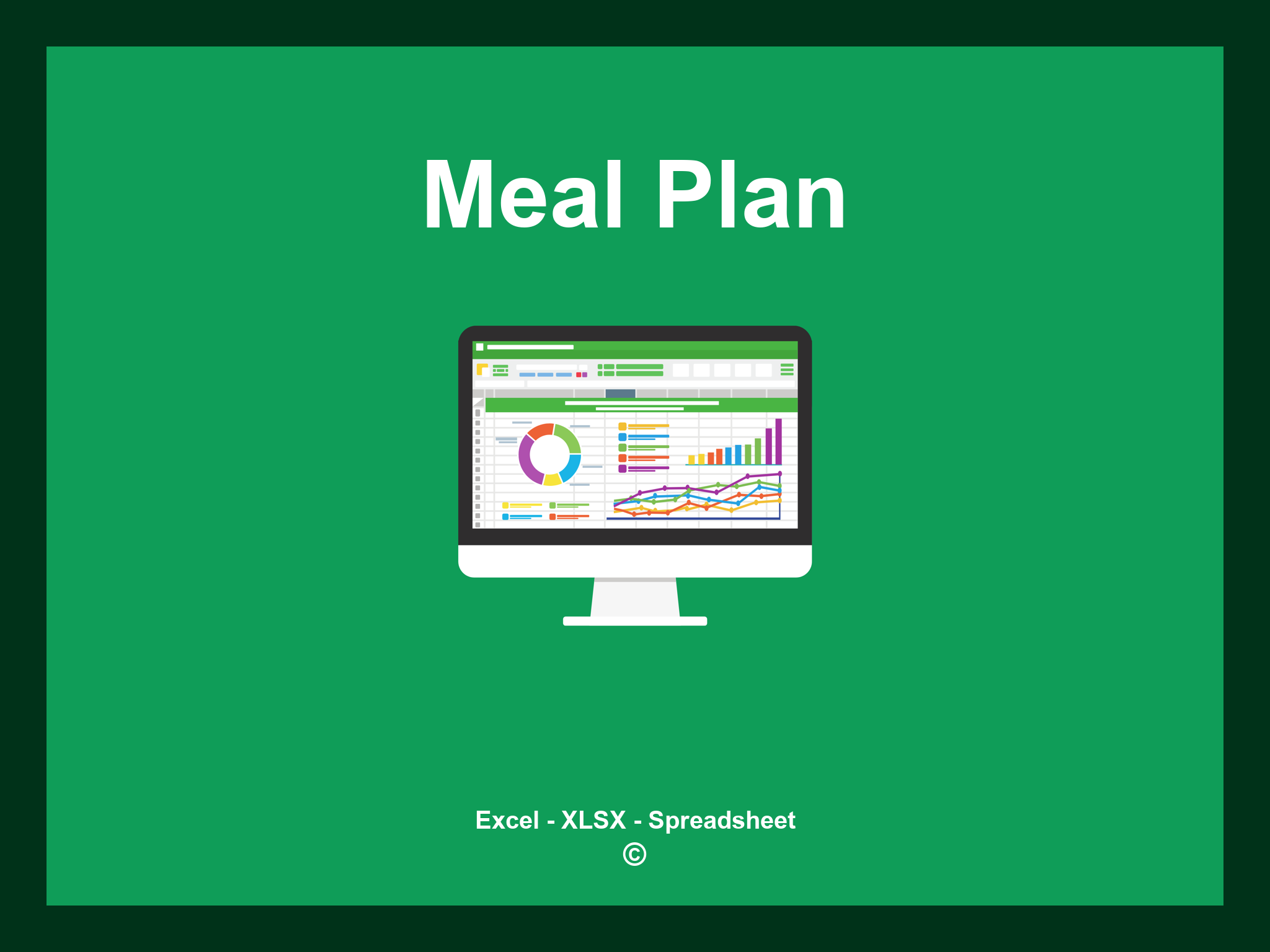 Meal Plan Excel Template