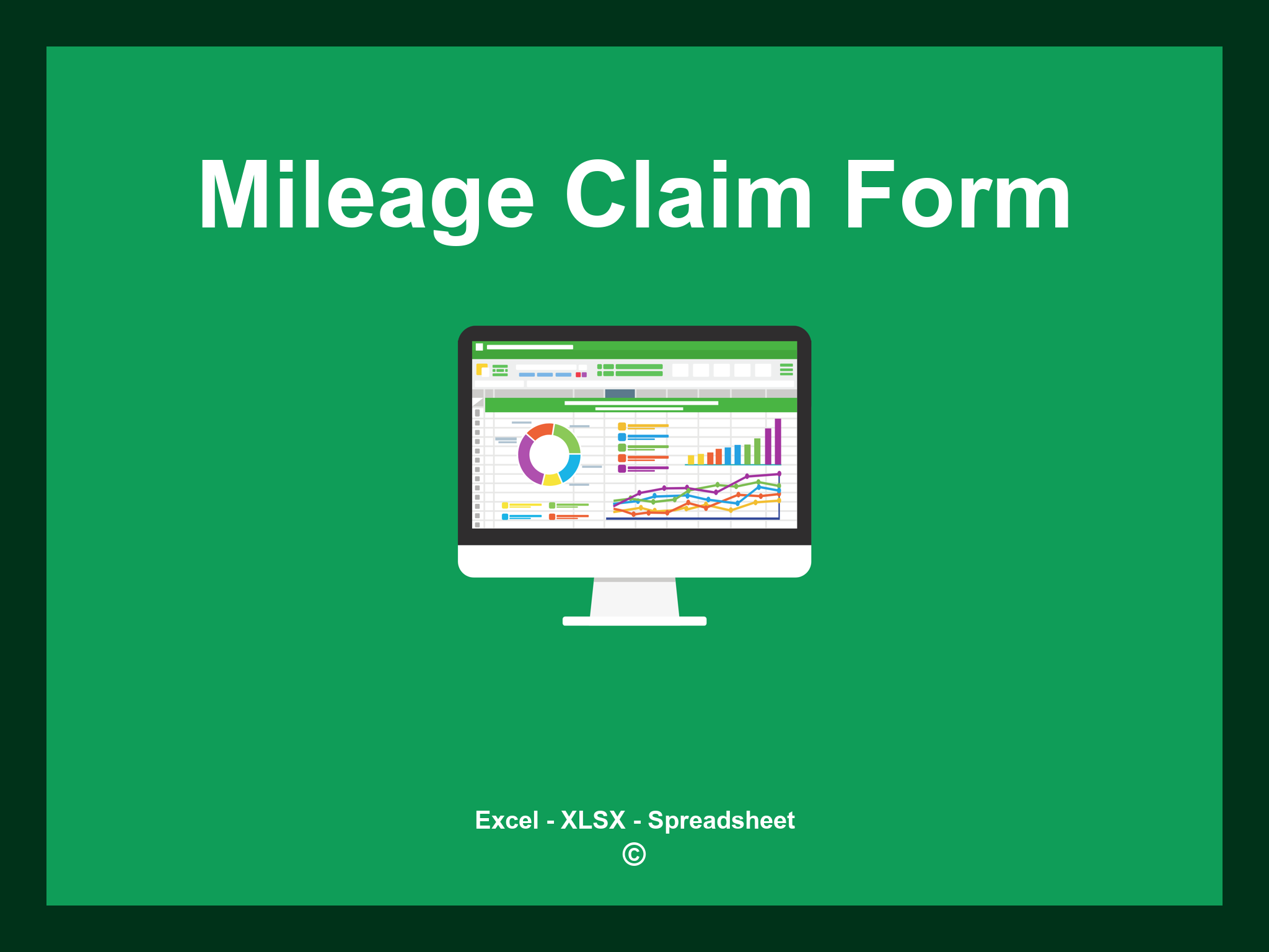 Mileage Claim Form Template Excel
