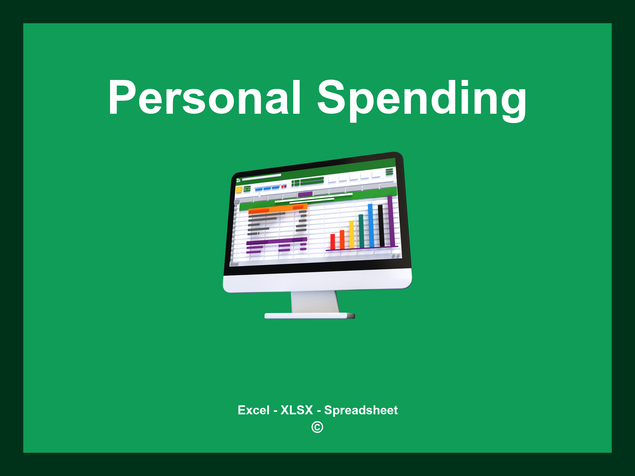 Personal Spending Excel Template