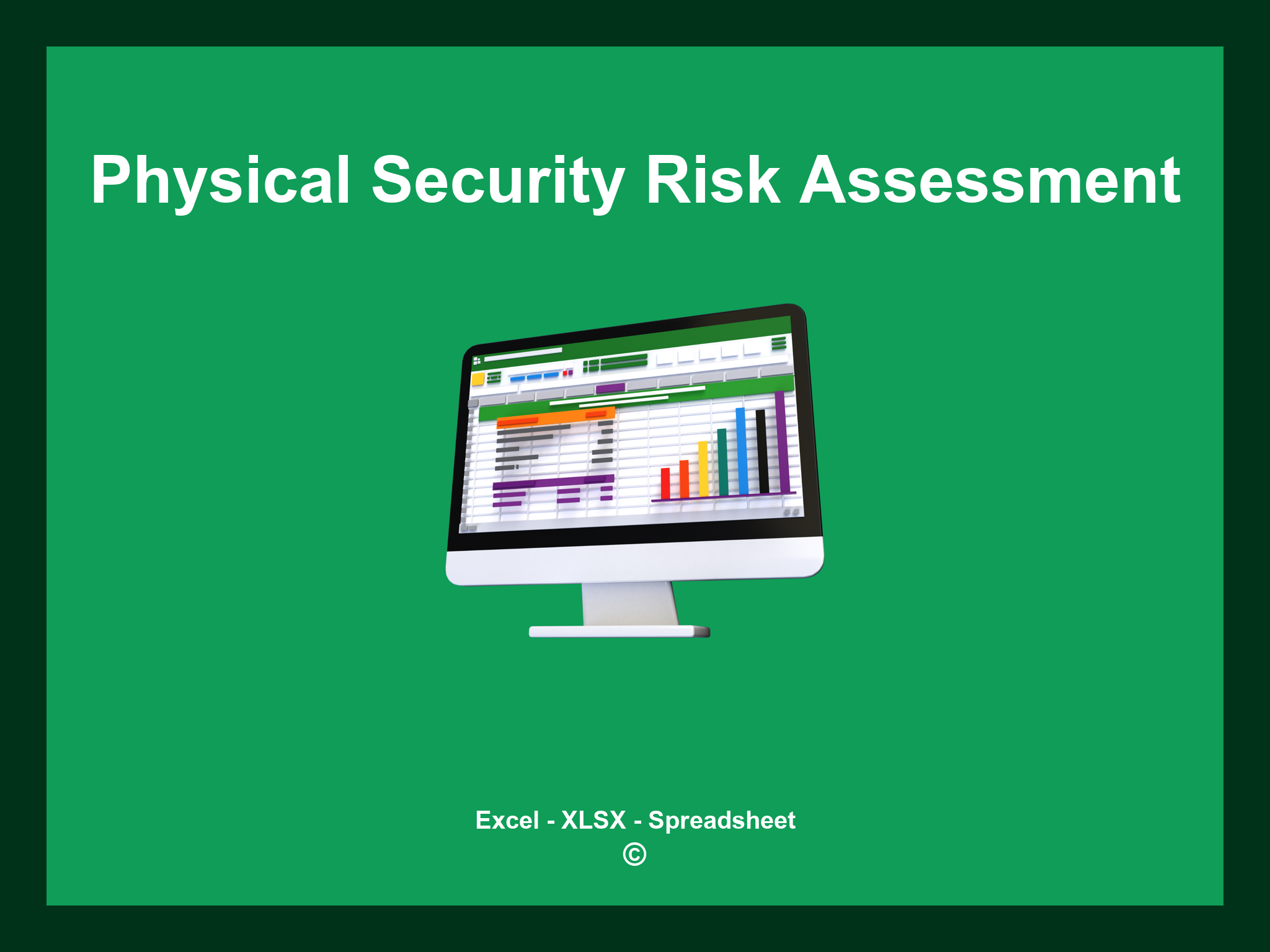 Physical Security Risk Assessment Template Excel