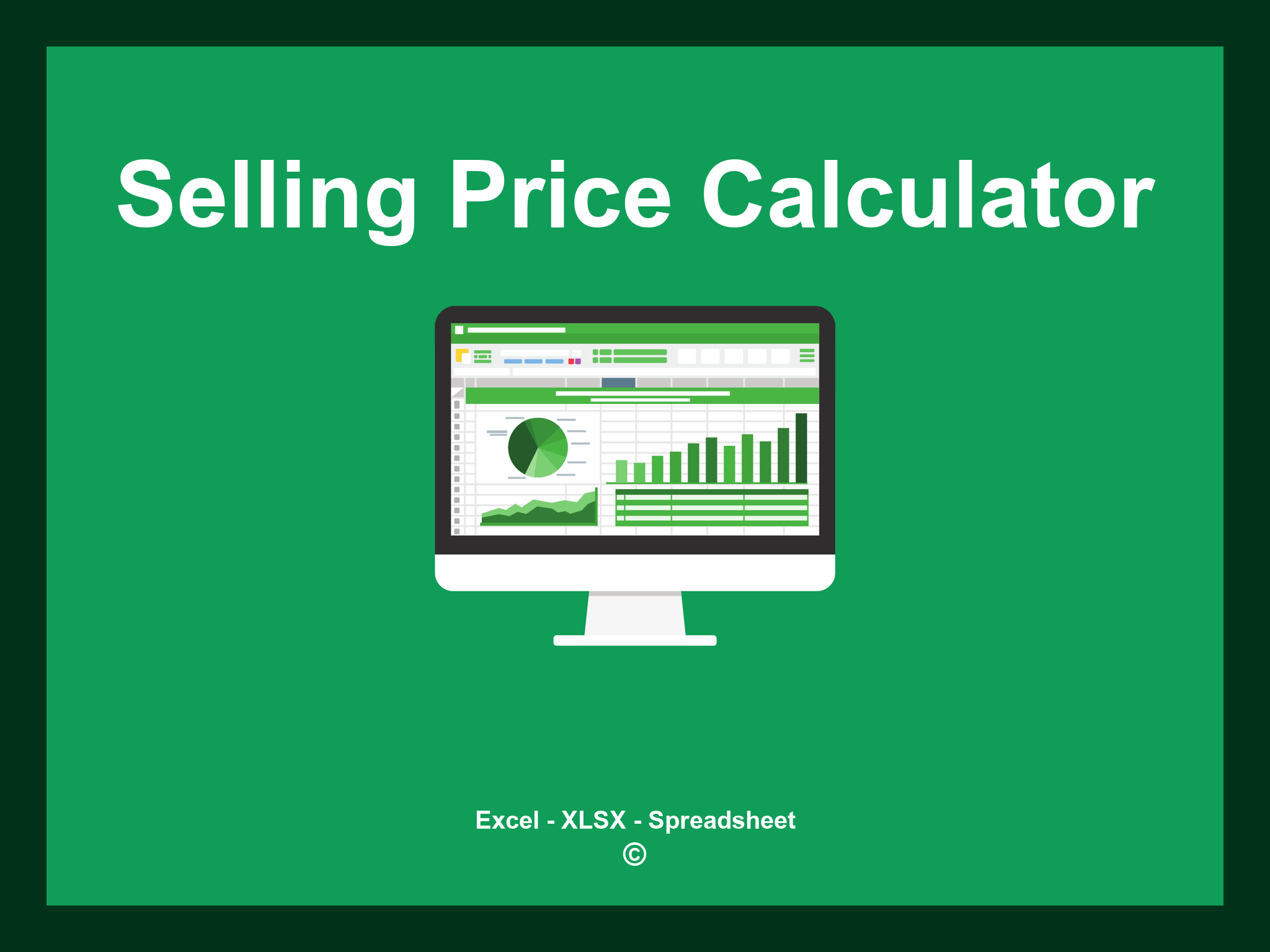 Selling Price Calculator Excel Template
