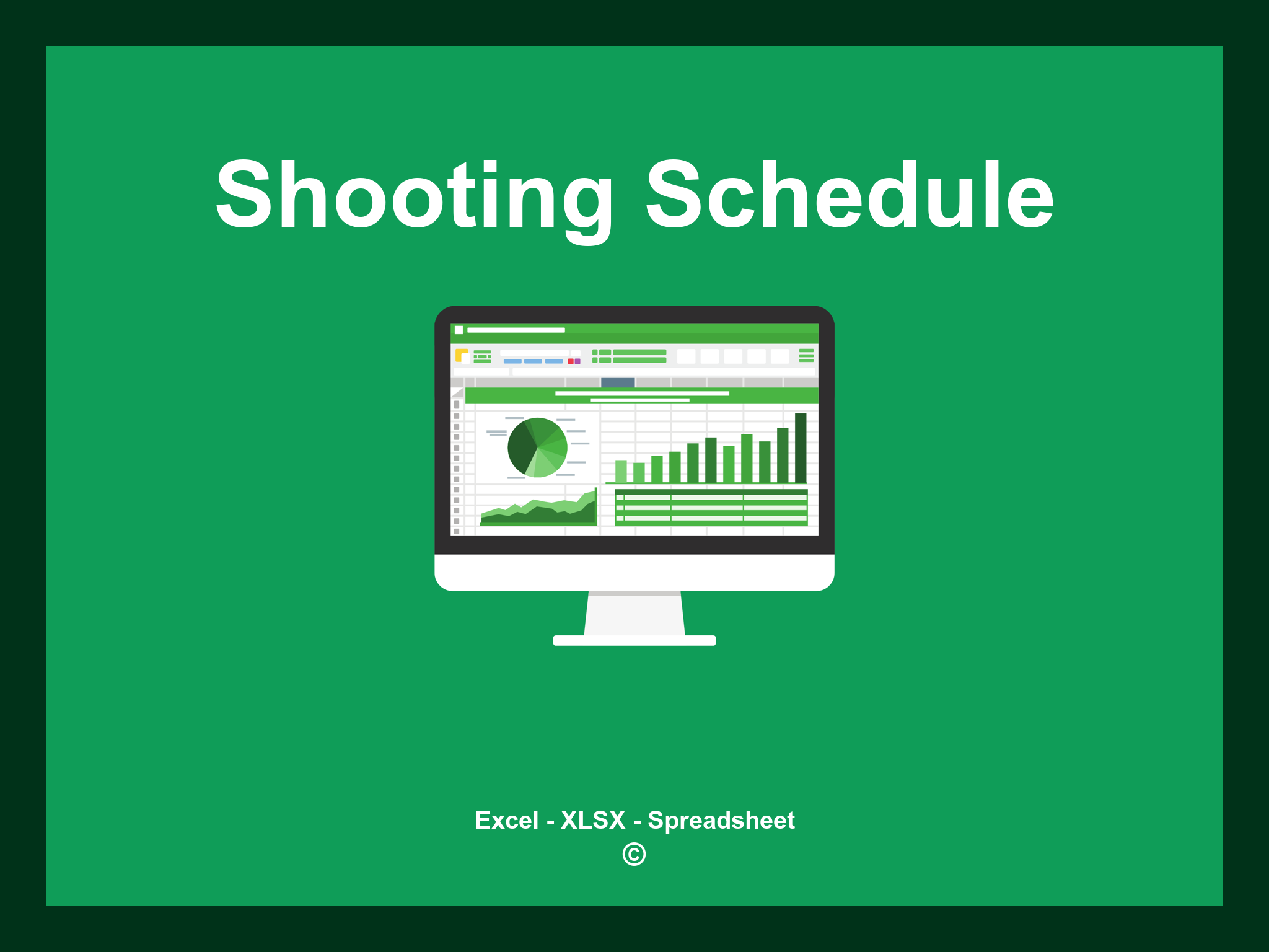 Shooting Schedule Template Excel