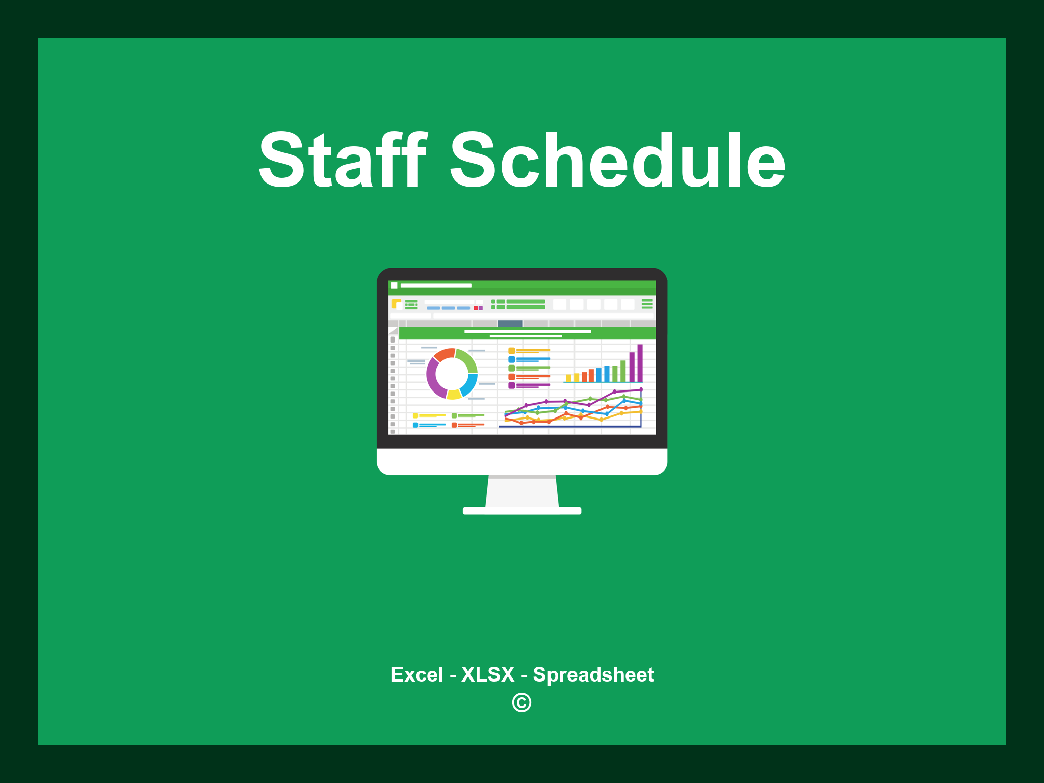 Staff Schedule Excel Template