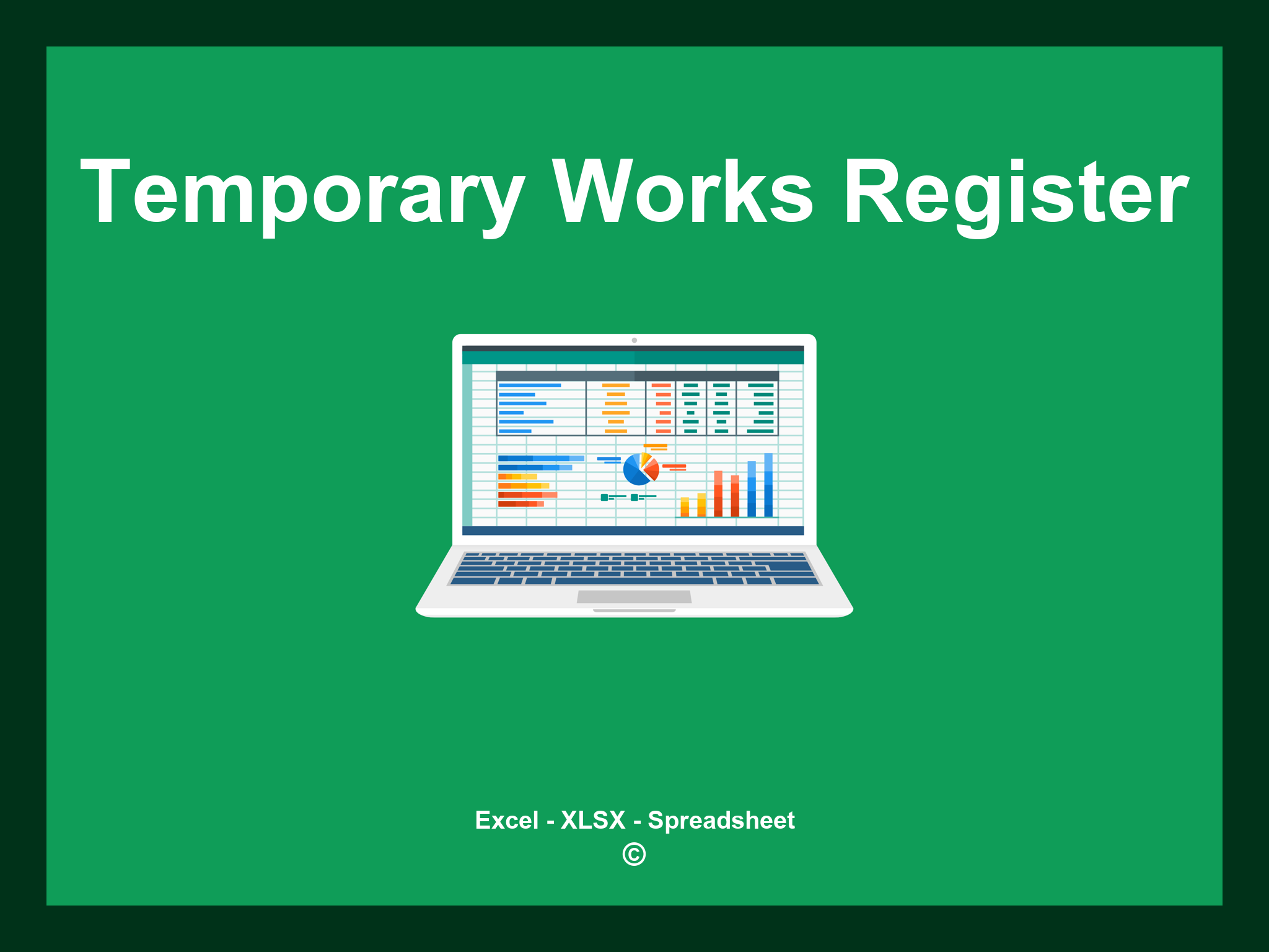 Temporary Works Register Template Excel