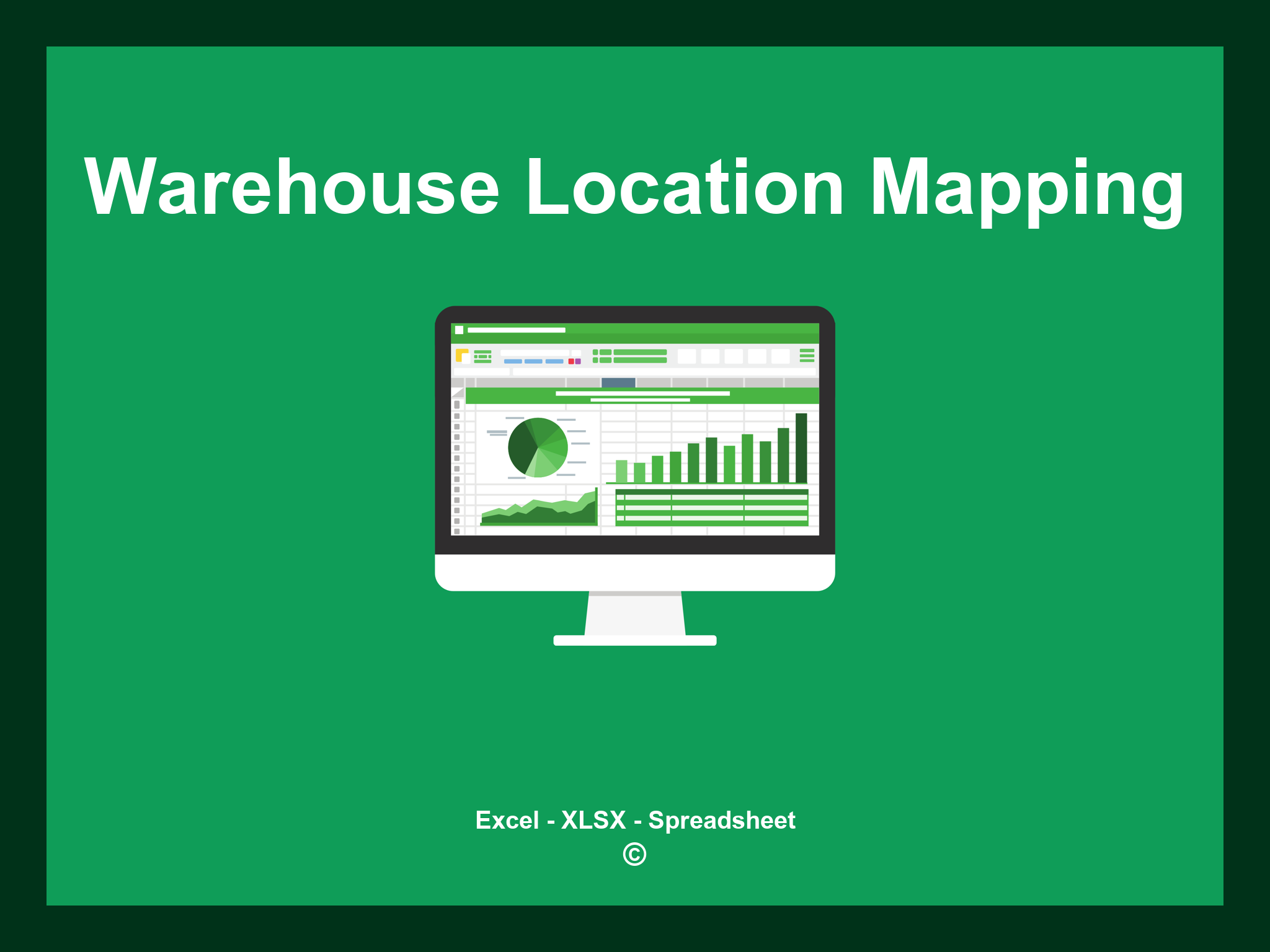 Warehouse Location Mapping Excel Template
