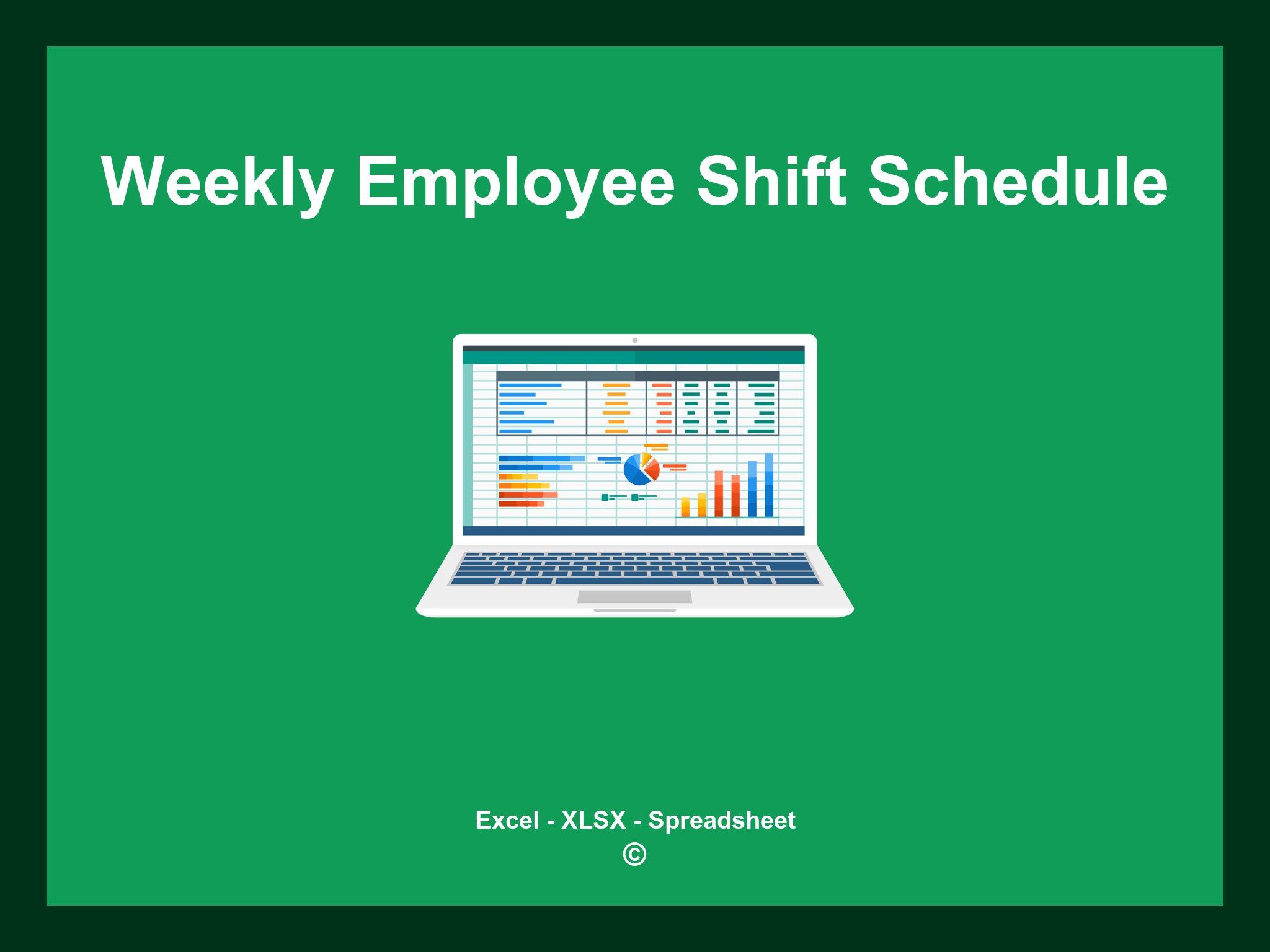 Weekly Employee Shift Schedule Template Excel