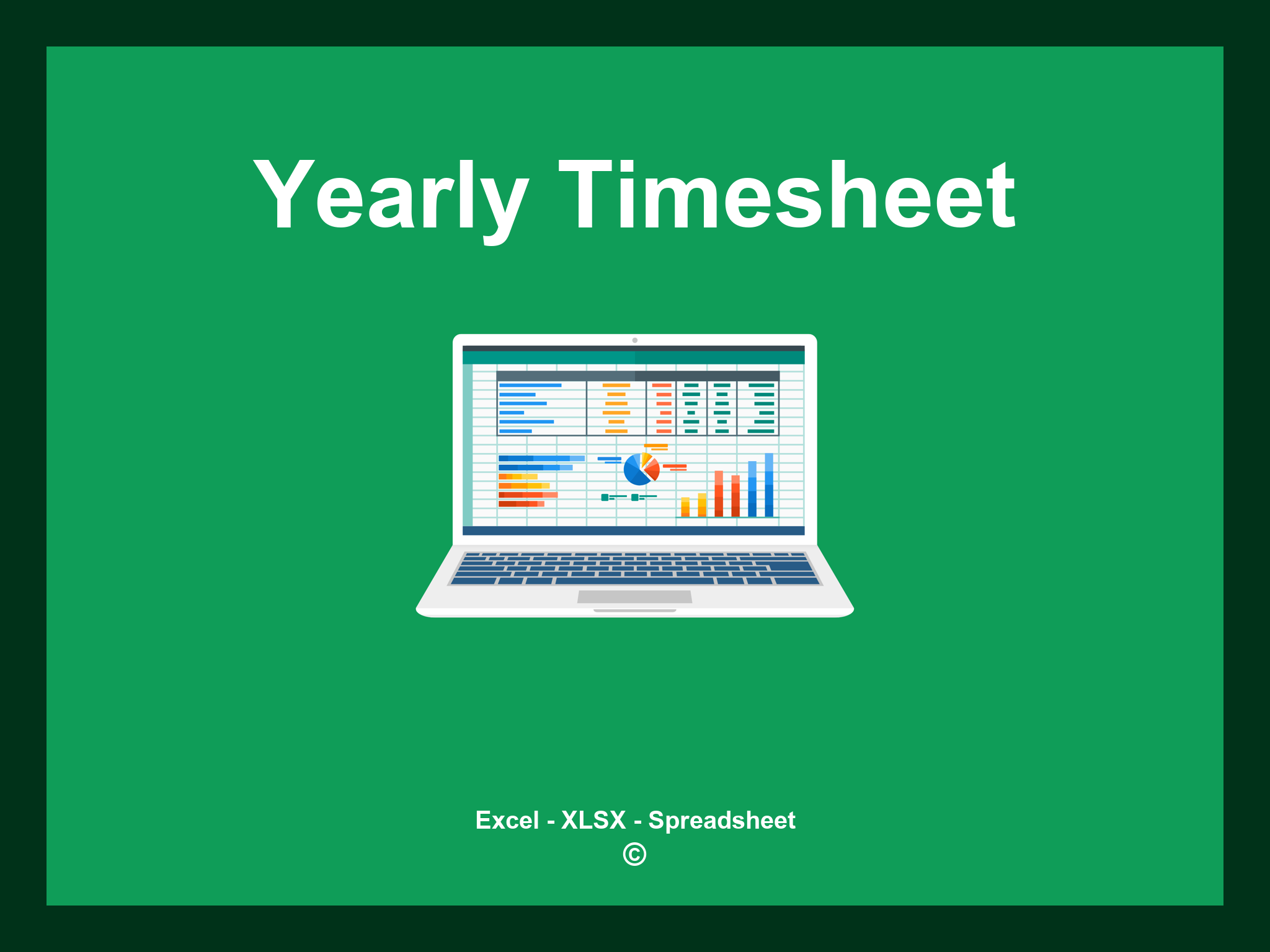 Yearly Timesheet Template Excel